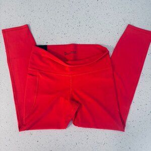 NWT Under Armour HeatGear Leggings - Beta Red - Size Large Tall